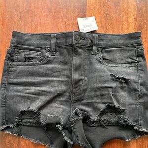 American Eagle Black Denim shorts